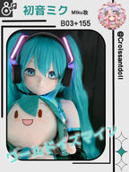 Croissant Doll 155cm Decal Makeup, Vinyl Head, White Skin Moe Electronic Diva Same Clothes Available Love Doll