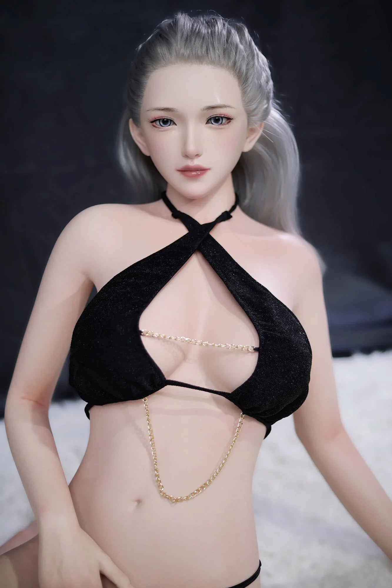 XYDOLL Daphne: 158cm F-Cup Silicone Sex Doll - Frosty Beauty