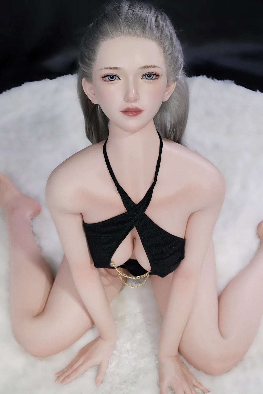 XYDOLL Daphne: 158cm F-Cup Silicone Sex Doll - Frosty Beauty