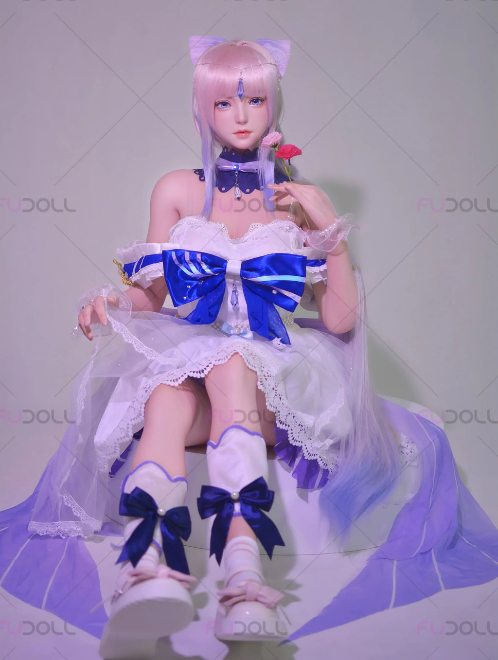 FUDOLL Lifu: 163cm  Full Silicone Cosplay Sex Doll