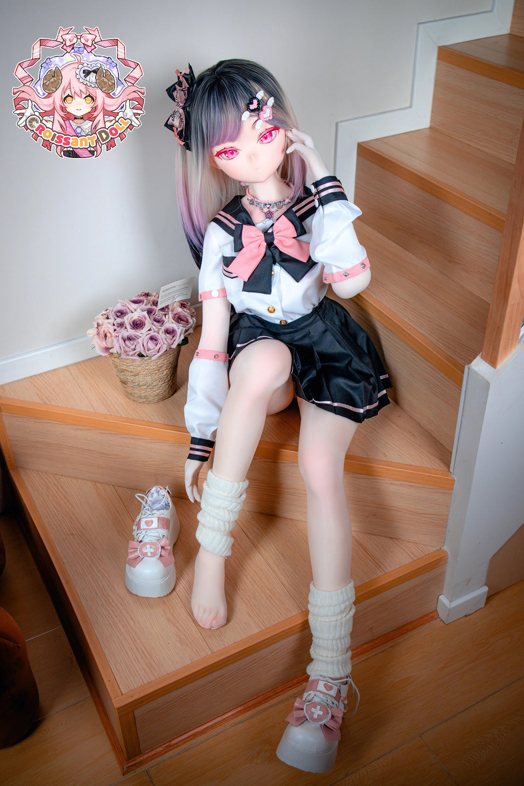 Croissant Doll #B04 155cm, Hand-Painted Cosplay Doll, Vinyl Head, Genshin Impact
