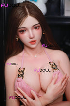 FUDOLL Bailing: 163cm D-Cup Full Silicone Sex Doll