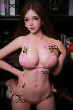 FUDOLL Bailing: 163cm D-Cup Full Silicone Sex Doll