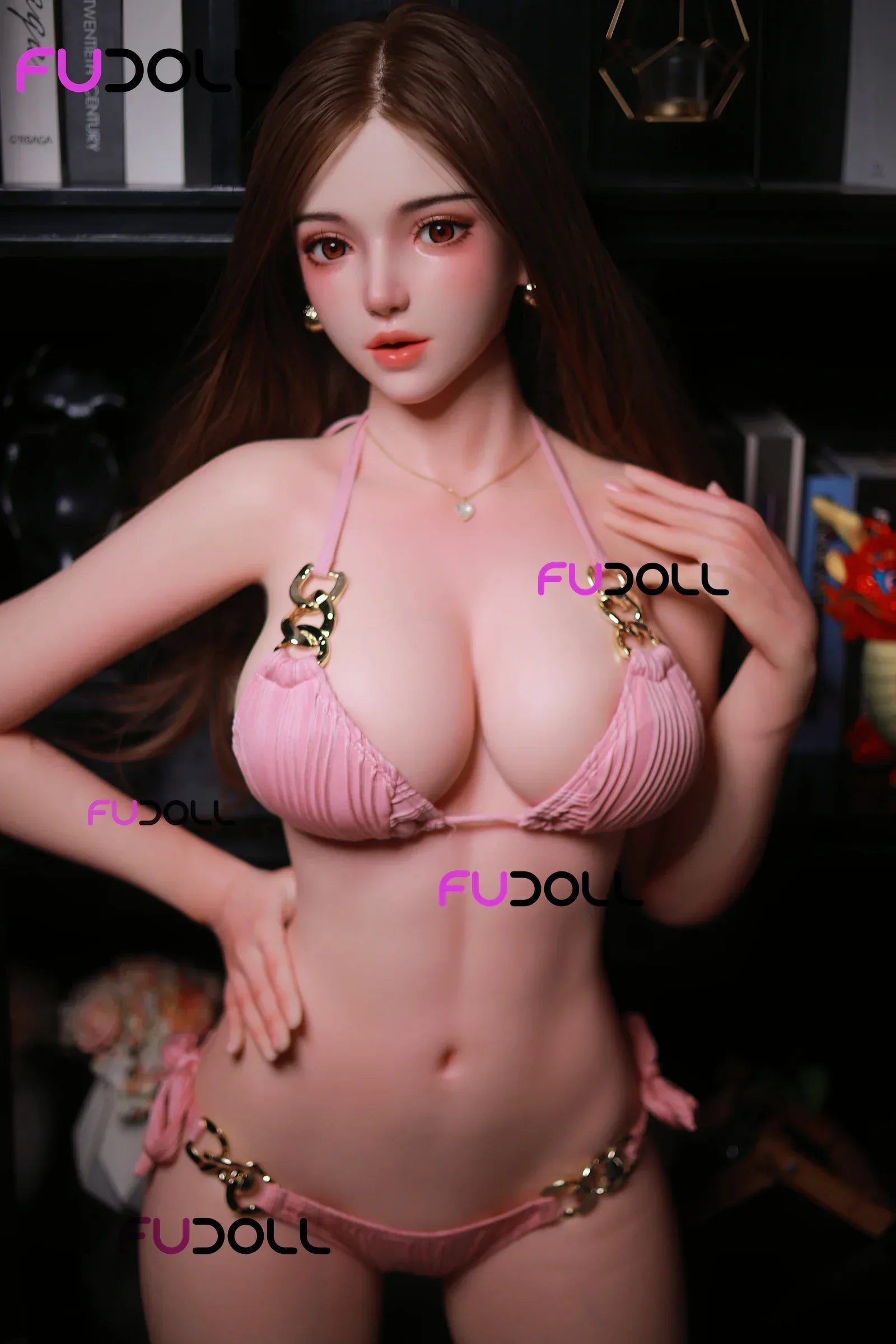 FUDOLL Bailing: 163cm D-Cup Full Silicone Sex Doll